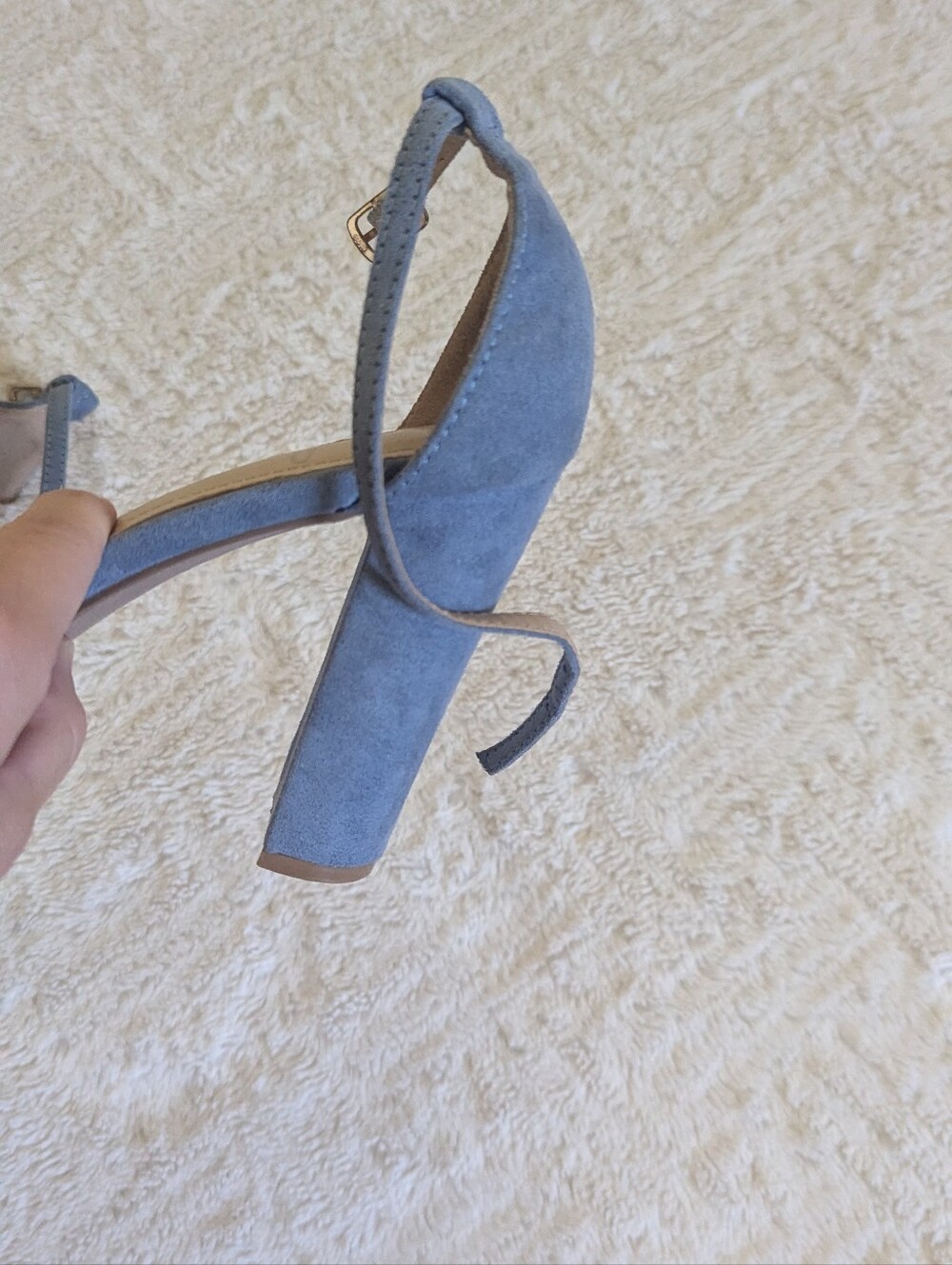Lulu's Blue Heels - Picture 2 of 4